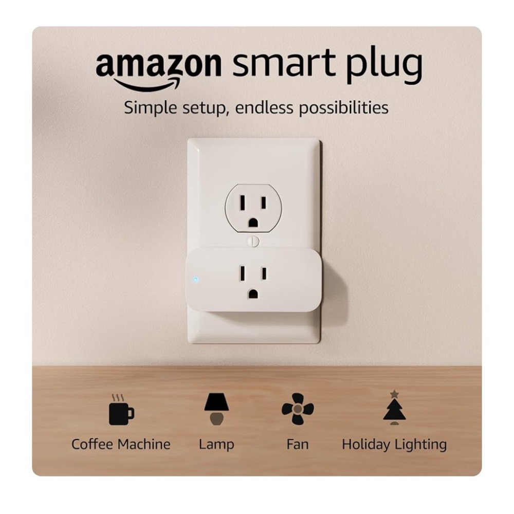 Amazon Smart Plug works with Alexa NIB🔌🖤